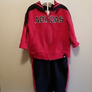 12m adidas jogger set
